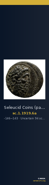 Seleucid Coins (part 2) 1919.6a — CANOA