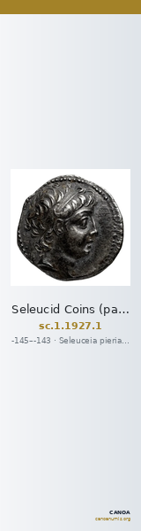 Seleucid Coins (part 2) 1927.1 — CANOA