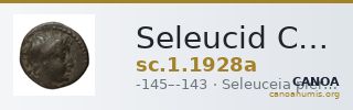 Seleucid Coins (part 2) 1928a — CANOA