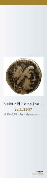 Seleucid Coins (part 2) 1937 — CANOA