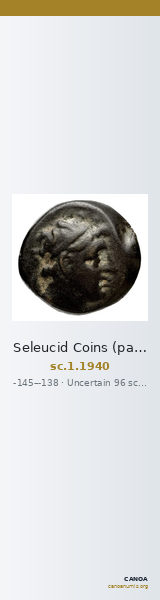 Seleucid Coins (part 2) 1940 — CANOA