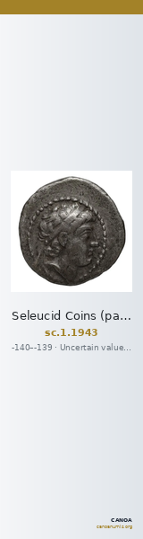 Seleucid Coins (part 2) 1943 — CANOA