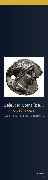 Seleucid Coins (part 2) 1955.1 — CANOA
