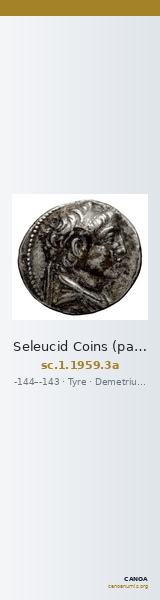 Seleucid Coins (part 2) 1959.3a — CANOA