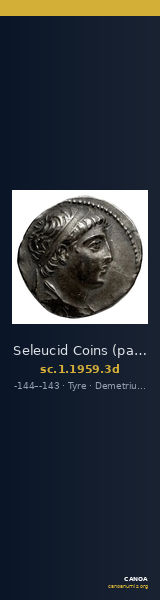 Seleucid Coins (part 2) 1959.3d — CANOA