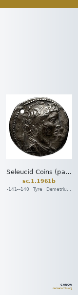 Seleucid Coins (part 2) 1961b — CANOA