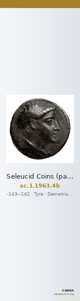 Seleucid Coins (part 2) 1963.4b — CANOA