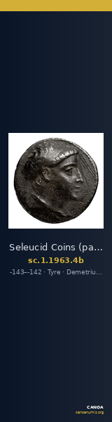 Seleucid Coins (part 2) 1963.4b — CANOA