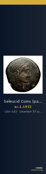 Seleucid Coins (part 2) 1972 — CANOA