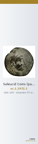 Seleucid Coins (part 2) 1972.1 — CANOA