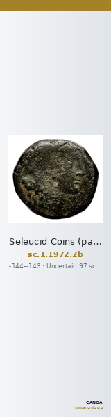 Seleucid Coins (part 2) 1972.2b — CANOA