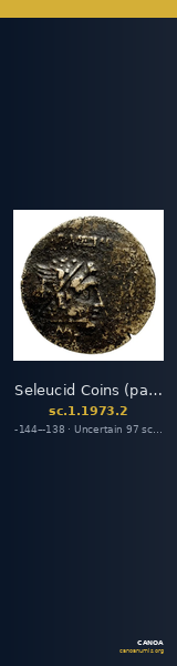 Seleucid Coins (part 2) 1973.2 — CANOA