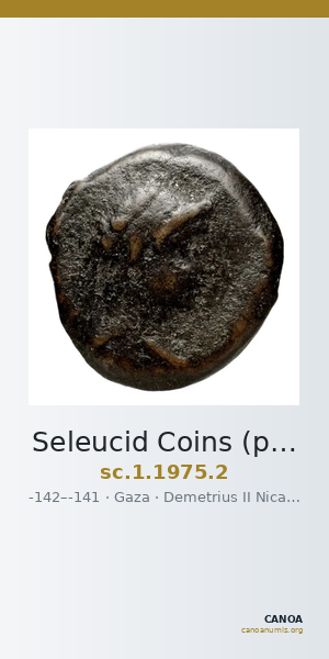 Seleucid Coins (part 2) 1975.2 — CANOA