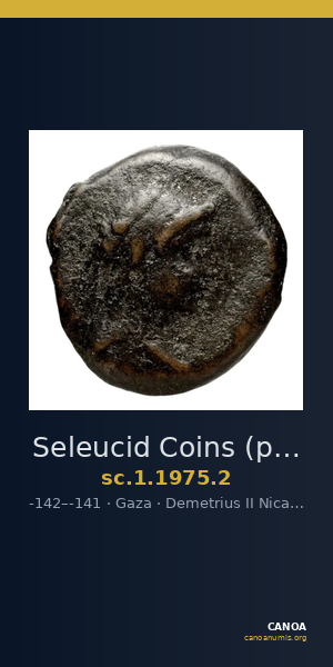 Seleucid Coins (part 2) 1975.2 — CANOA