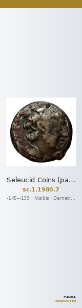 Seleucid Coins (part 2) 1980.7 — CANOA