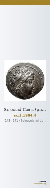 Seleucid Coins (part 2) 1984.4 — CANOA
