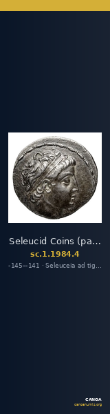 Seleucid Coins (part 2) 1984.4 — CANOA