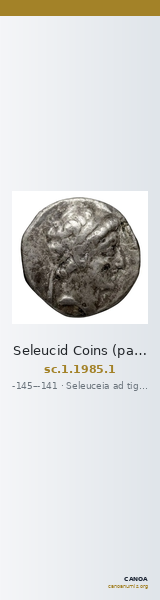Seleucid Coins (part 2) 1985.1 — CANOA