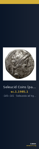 Seleucid Coins (part 2) 1985.1 — CANOA