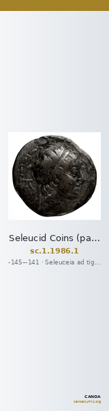 Seleucid Coins (part 2) 1986.1 — CANOA