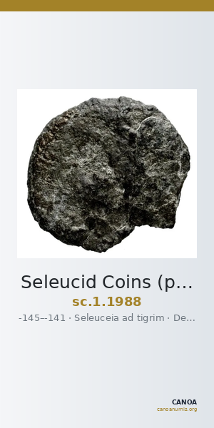 Seleucid Coins (part 2) 1988 — CANOA