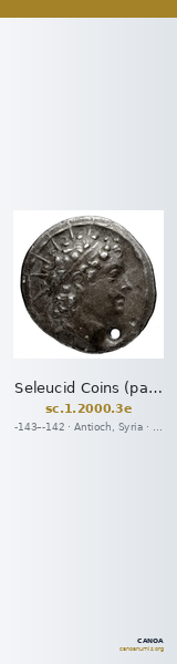 Seleucid Coins (part 2) 2000.3e — CANOA