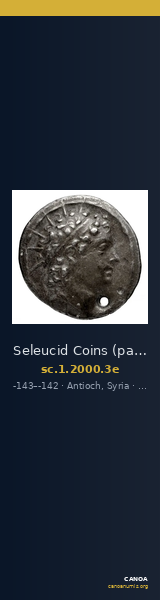Seleucid Coins (part 2) 2000.3e — CANOA