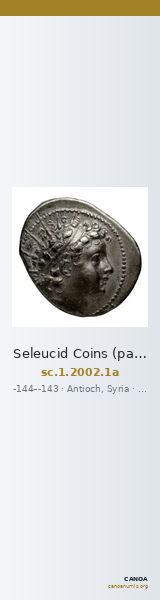 Seleucid Coins (part 2) 2002.1a — CANOA