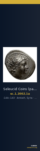 Seleucid Coins (part 2) 2002.1a — CANOA