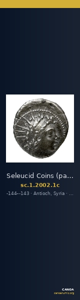 Seleucid Coins (part 2) 2002.1c — CANOA