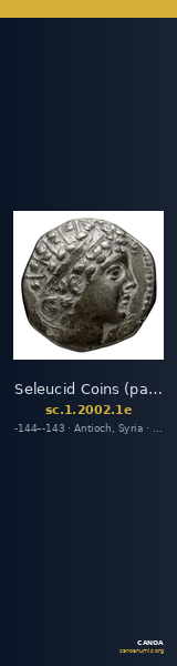 Seleucid Coins (part 2) 2002.1e — CANOA