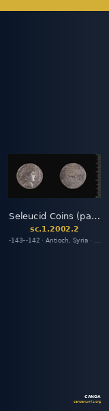 Seleucid Coins (part 2) 2002.2 — CANOA