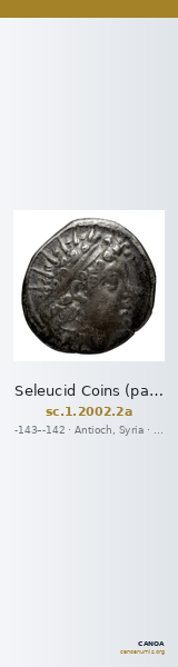 Seleucid Coins (part 2) 2002.2a — CANOA