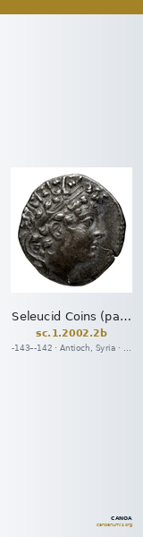 Seleucid Coins (part 2) 2002.2b — CANOA