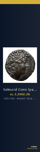 Seleucid Coins (part 2) 2002.2b — CANOA