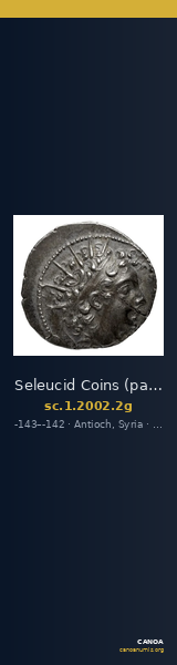 Seleucid Coins (part 2) 2002.2g — CANOA