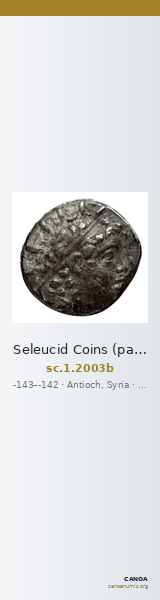Seleucid Coins (part 2) 2003b — CANOA