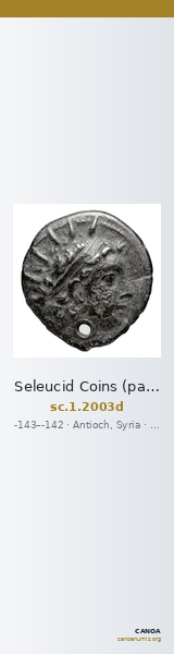 Seleucid Coins (part 2) 2003d — CANOA
