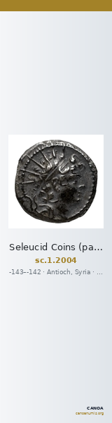 Seleucid Coins (part 2) 2004 — CANOA