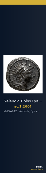 Seleucid Coins (part 2) 2004 — CANOA