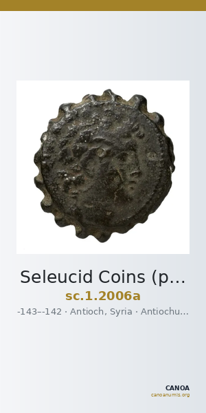 Seleucid Coins (part 2) 2006a — CANOA