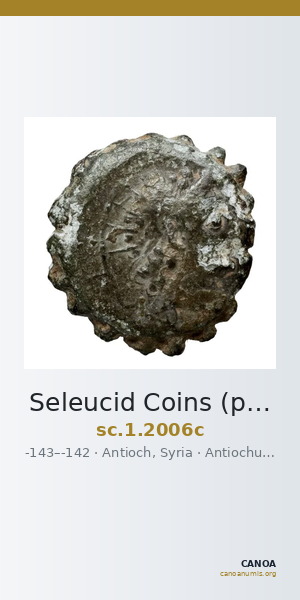 Seleucid Coins (part 2) 2006c — CANOA