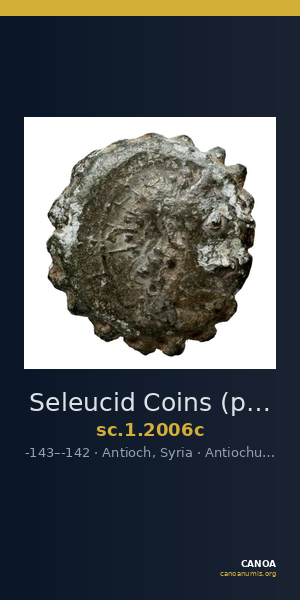 Seleucid Coins (part 2) 2006c — CANOA
