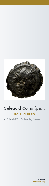 Seleucid Coins (part 2) 2007b — CANOA