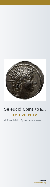 Seleucid Coins (part 2) 2009.1d — CANOA