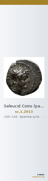 Seleucid Coins (part 2) 2013 — CANOA