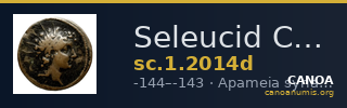 Seleucid Coins (part 2) 2014d — CANOA