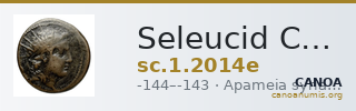 Seleucid Coins (part 2) 2014e — CANOA