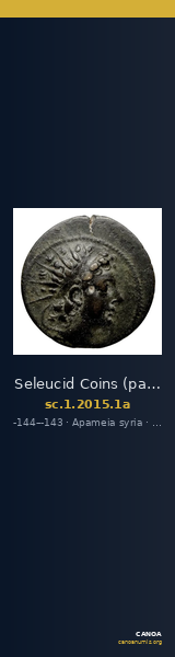 Seleucid Coins (part 2) 2015.1a — CANOA