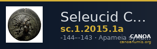 Seleucid Coins (part 2) 2015.1a — CANOA